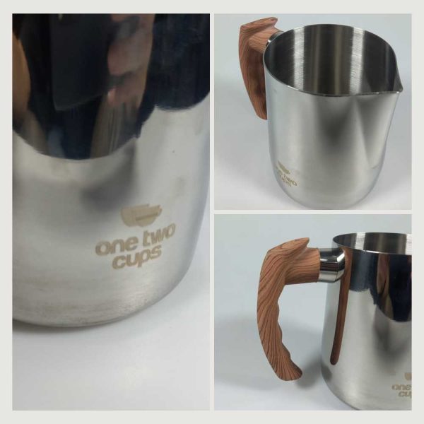 One Two Cups Gelas Susu Milk Jug Latte Art Stainless Steel 600ml - DRH600