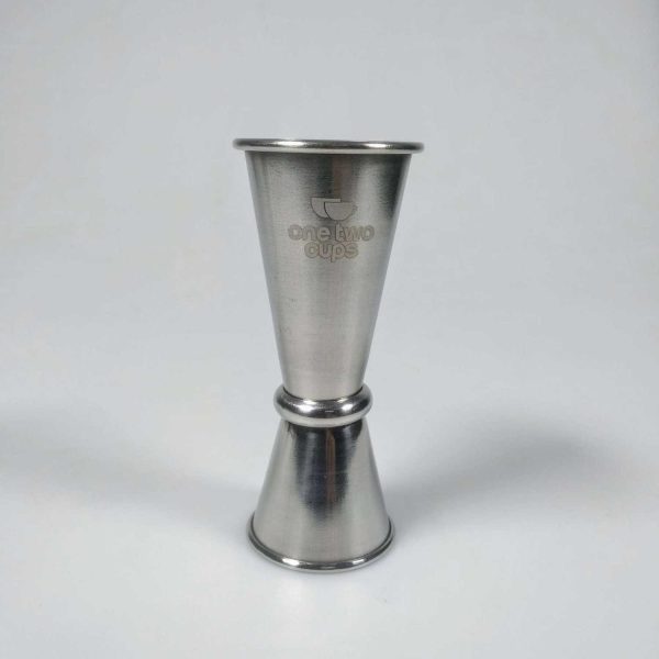 One Two Cups Gelas Ukur Bartender Double Jigger Measuring Cup - KM1
