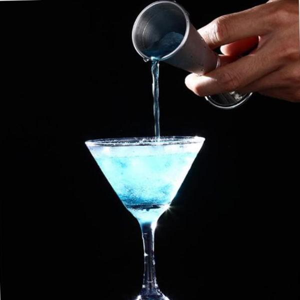 One Two Cups Gelas Ukur Bartender Double Jigger Measuring Cup - KM1