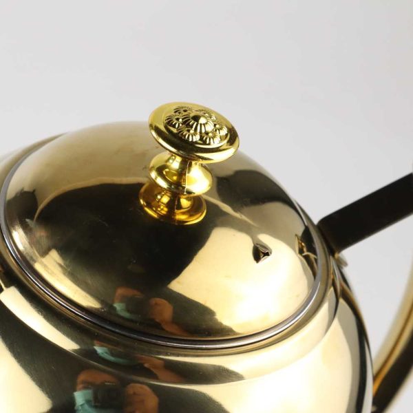 One Two Cups Teko Teh Stainless Steel Tahan Panas dengan Saringan 1L - A2