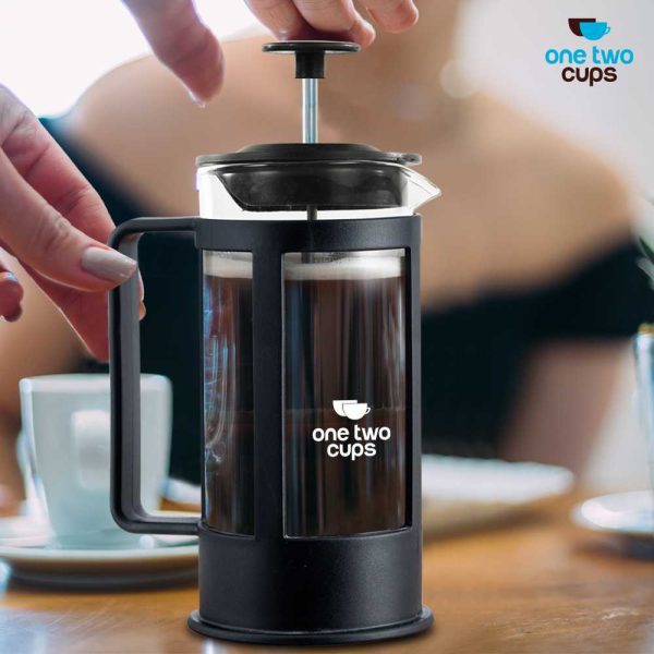 One Two Cups French Press Plunger Coffee Maker Pot - FN35-350ML
