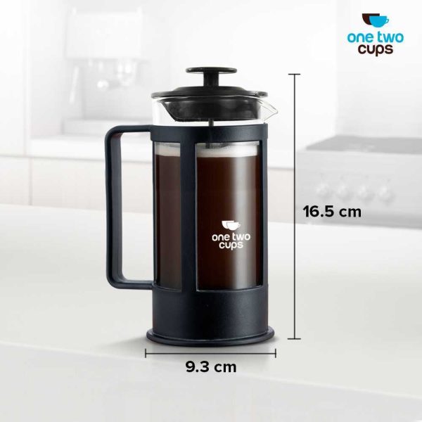 One Two Cups French Press Plunger Coffee Maker Pot - FN35-350ML
