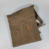 One Two Cups Celemek Masak Apron Dapur Canvas Strap Kancing - AGD01