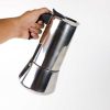 One Two Cups Moka Pot Espresso Coffee Maker Stovetop 12 Cup - Z21-600ml
