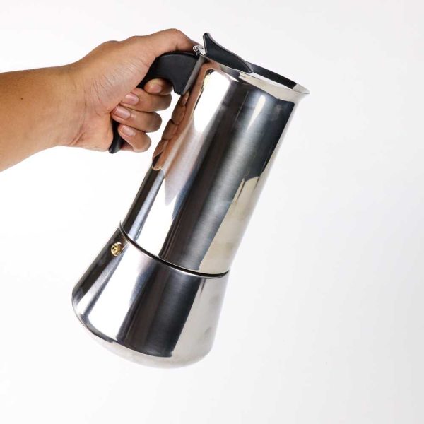 One Two Cups Moka Pot Espresso Coffee Maker Stovetop 12 Cup - Z21-600ml