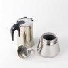 One Two Cups Moka Pot Espresso Coffee Maker Stovetop 12 Cup - Z21-600ml