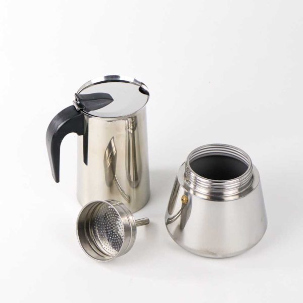 One Two Cups Moka Pot Espresso Coffee Maker Stovetop 12 Cup - Z21-600ml
