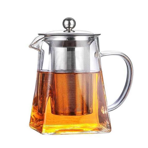 One Two Cups Teko Pitcher Teh Chinese Teapot Maker Glass - TP-761 750 ML