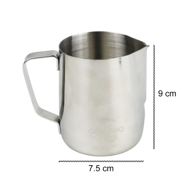 One Two Cups Gelas Milk Jug Kopi Espresso Latte Art 350ml - J068