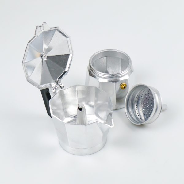 One Two Cups Espresso Coffee Maker Moka Pot Teko Filter 150ml