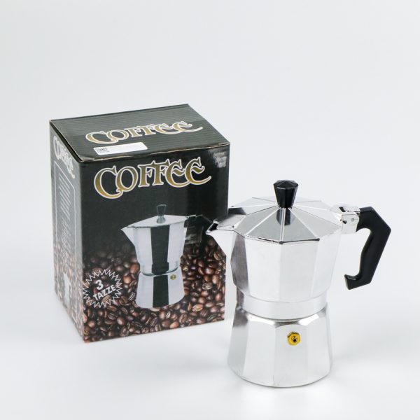 One Two Cups Espresso Coffee Maker Moka Pot Teko Filter 150ml