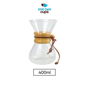 One Two Cups Coffee Maker Pot V60 Drip Kettle Teko Kopi Barista 400ml