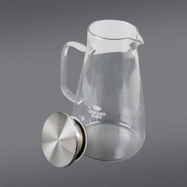 One Two Cups Teko Pitcher Teh Chinese Teapot Maker Glass 2.2 L - SL330