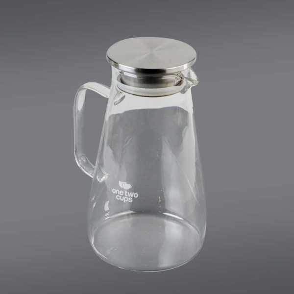 One Two Cups Teko Pitcher Teh Chinese Teapot Maker Glass 2.2 L - SL330