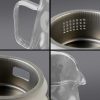 One Two Cups Teko Pitcher Teh Chinese Teapot Maker Glass 2.2 L - SL330