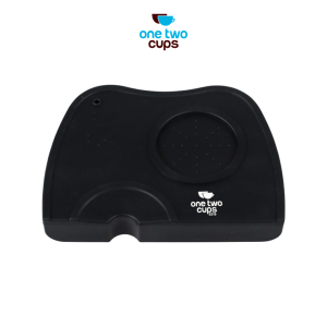 One Two Cups Silicone Holder Mat Tamper Kopi Espresso Barista - 0310-1