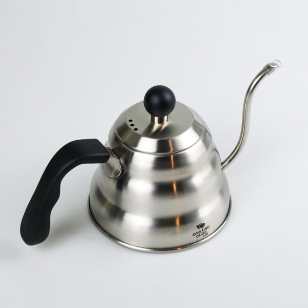 One Two Cups Coffee Maker Pot V60 Drip Kettle Teko Barista 1000ML