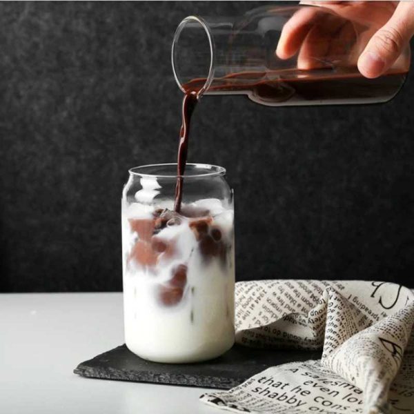 One Two Cups Gelas Minuman Kaleng Borosilicate Glass 550ml - CXX186