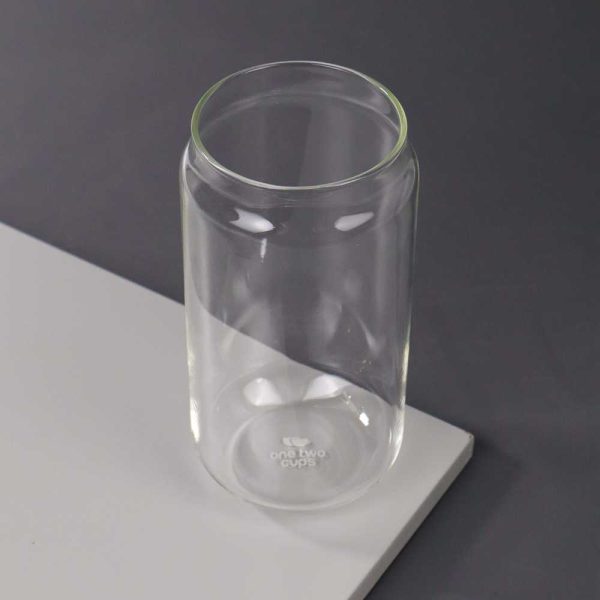 One Two Cups Gelas Minuman Kaleng Borosilicate Glass 550ml - CXX186