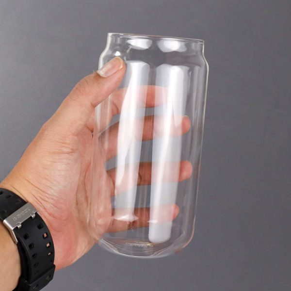 One Two Cups Gelas Minuman Kaleng Borosilicate Glass 550ml - CXX186