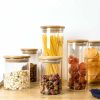 One Two Cups Toples Kaca Penyimpanan Makanan Borosilicate Glass Jar - GH1270 - 250 ML