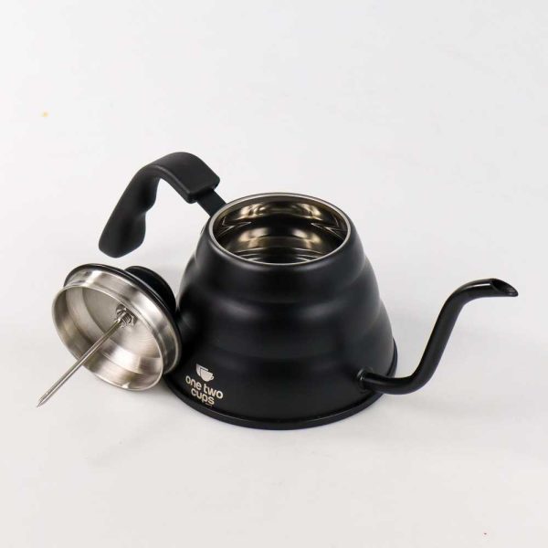 One Two Cups Coffee Maker Pot Kettle Teko Barista Thermostat 955 ML - KE4012