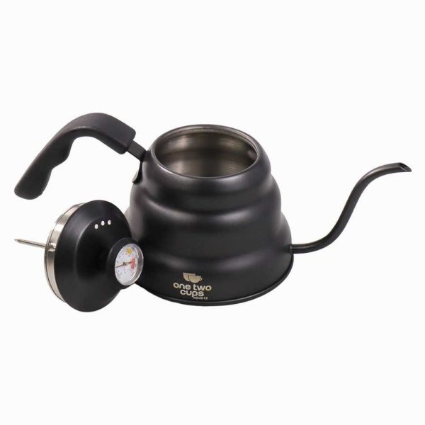One Two Cups Coffee Maker Pot Kettle Teko Barista Thermostat 955 ML - KE4012