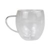 One Two Cups Cangkir Kopi Anti Panas Double-Wall Glass Round 160ml