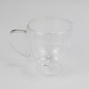One Two Cups Cangkir Kopi Anti Panas Double-Wall Glass Round 160ml
