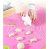 One Two Cups Mat Alas Adonan Kue Fondant Silikon - JJ3873 - Blue