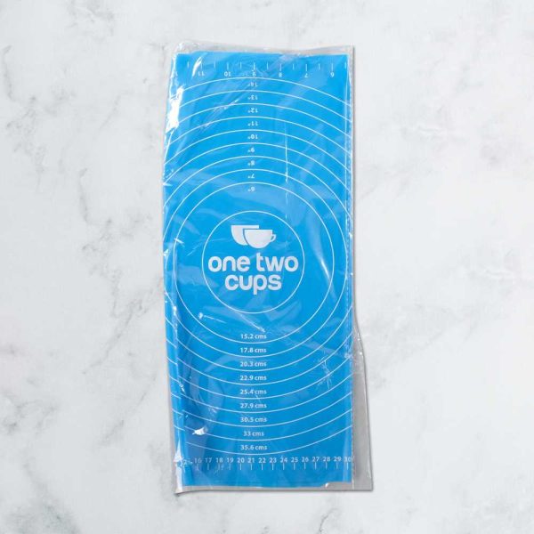 One Two Cups Mat Alas Adonan Kue Fondant Silikon - JJ3873 - Blue