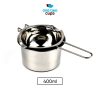 One Two Cups Melting Pot Panci Leleh Keju Coklat 2PCS 400 ml