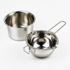One Two Cups Melting Pot Panci Leleh Keju Coklat 2PCS 400 ml
