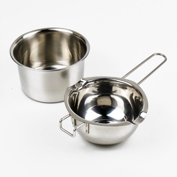 One Two Cups Melting Pot Panci Leleh Keju Coklat 2PCS 400 ml
