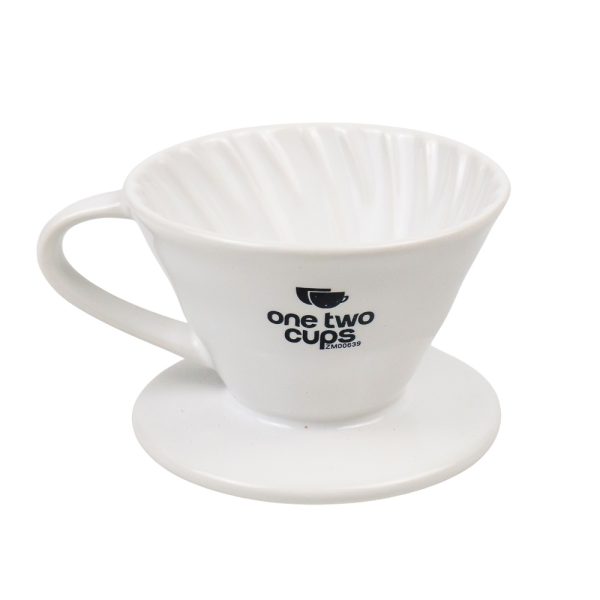One Two Cups Filter Penyaring Kopi V60 Glass Filter Dripper 1-2 Cups