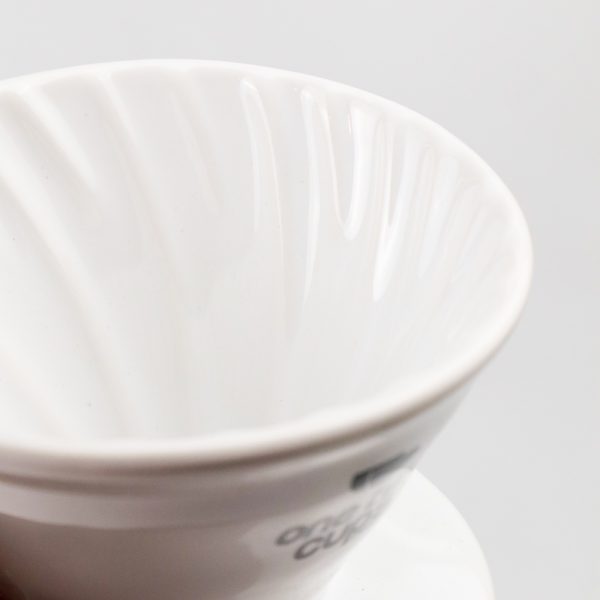 One Two Cups Filter Penyaring Kopi V60 Glass Filter Dripper 1-2 Cups