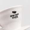 One Two Cups Filter Penyaring Kopi V60 Glass Filter Dripper 1-2 Cups