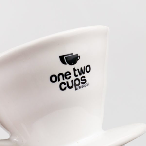 One Two Cups Filter Penyaring Kopi V60 Glass Filter Dripper 1-2 Cups