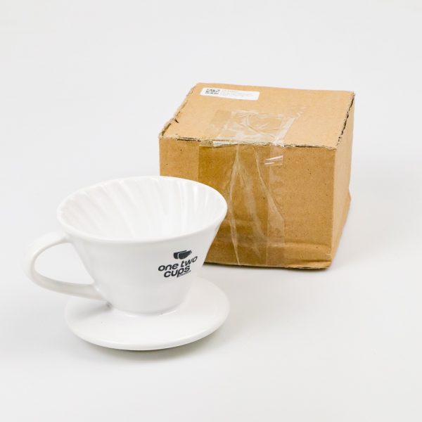 One Two Cups Filter Penyaring Kopi V60 Glass Filter Dripper 1-2 Cups