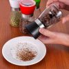 One Two Cups Manual Glass Pepper Grinder - M15996 - Black