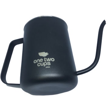 One Two Cups Coffee Maker Pot Long Mouth Drip Teko Kopi Barista 600ml