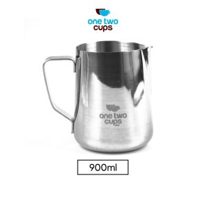 One Two Cups Gelas Milk Jug Kopi Espresso Latte Art 900ml