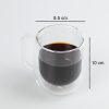 One Two Cups Gelas Cangkir Kopi Anti Panas Double-Wall Round 290ml