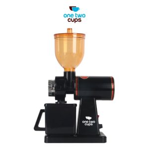 One Two Cups Penggiling Kopi Electric Coffee Grinder - 600N - Black