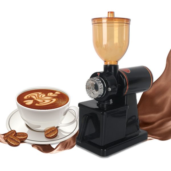 One Two Cups Penggiling Kopi Electric Coffee Grinder - 600N - Black