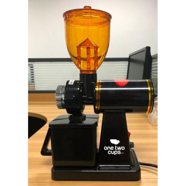 One Two Cups Penggiling Kopi Electric Coffee Grinder - 600N - Black
