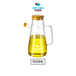 One Two Cups Botol Minyak Borosilicate Glass Oil Pot 900ml