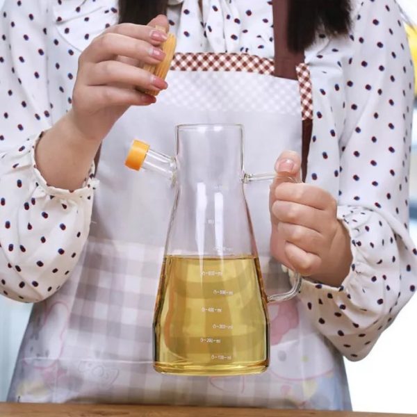 One Two Cups Botol Minyak Borosilicate Glass Oil Pot 900ml