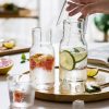 One Two Cups Gelas Cangkir Tea Coffee Sereal Desain 2 in 1 Glass Small 360 ml