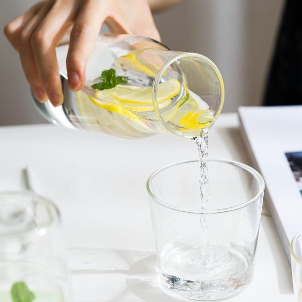 One Two Cups Gelas Cangkir Tea Coffee Sereal Desain 2 in 1 Glass Small 360 ml